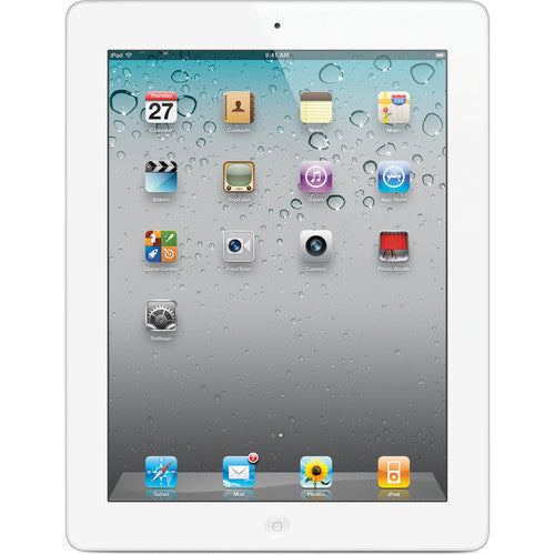 Apple iPad 2nd Generation 16GB Wi-Fi - White (MD002LL/A) - Perfect for Work, Study & Entertainment