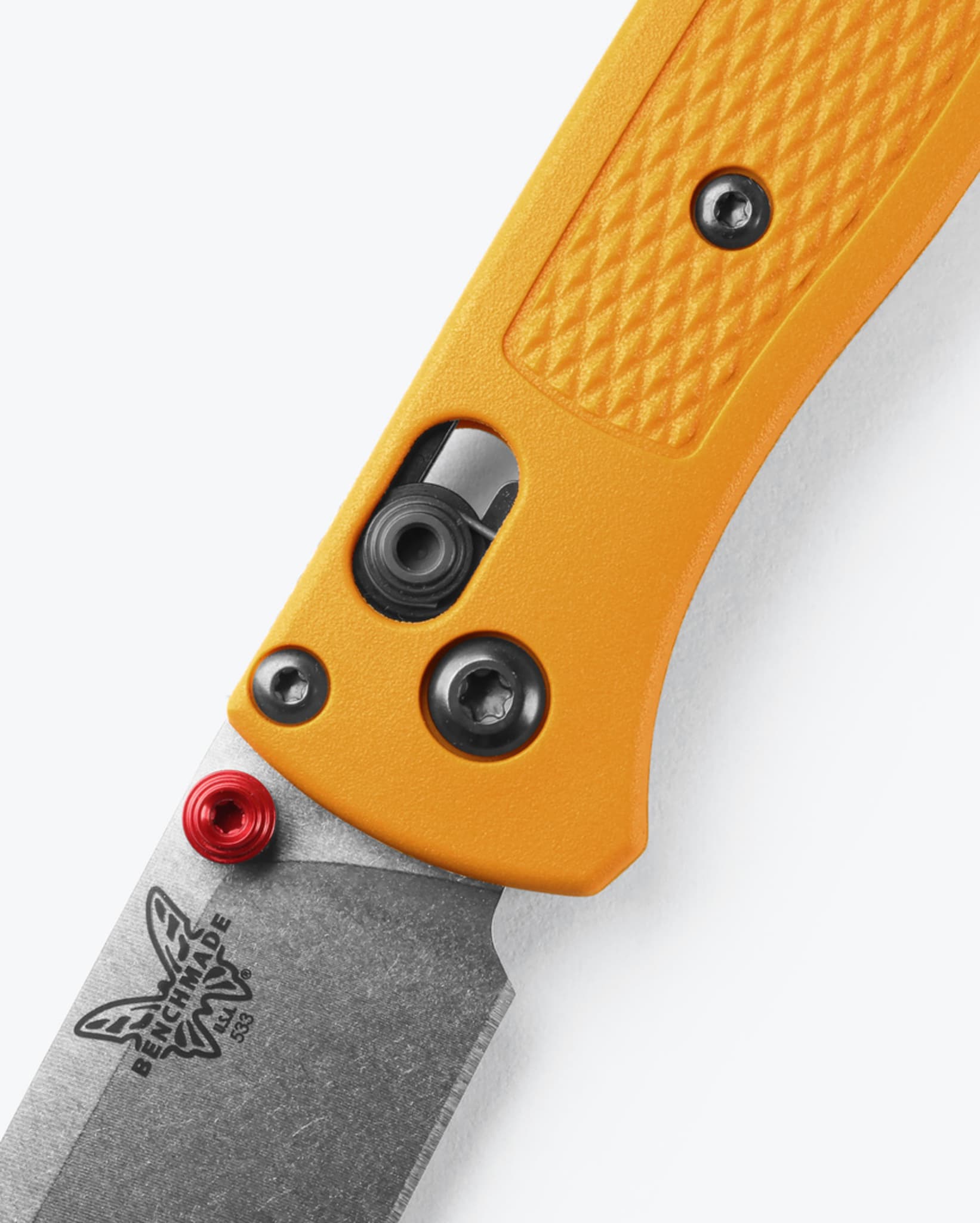 Benchmade Mini Bugout® Folding Knife - Daybreak Grivory® Handle | EDC Pocket Knife for Camping, Hiking & Outdoor Adventures