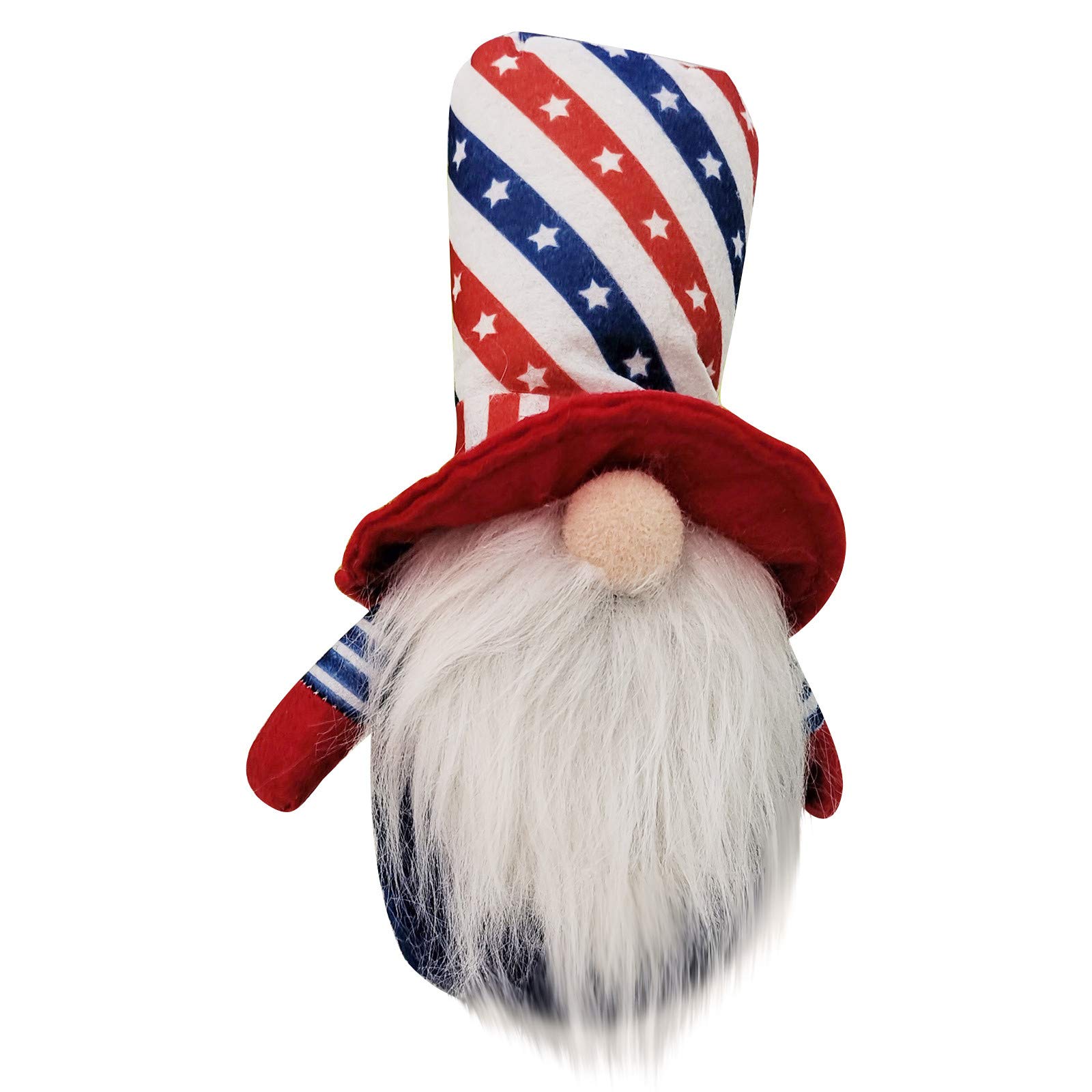 Faceless Plush Doll - Soft Memorial Day & Independence Day Home Decor for Living Room, Bedroom, and Desktop - Perfect for Seasonal Celebrations and Cozy Home Styling