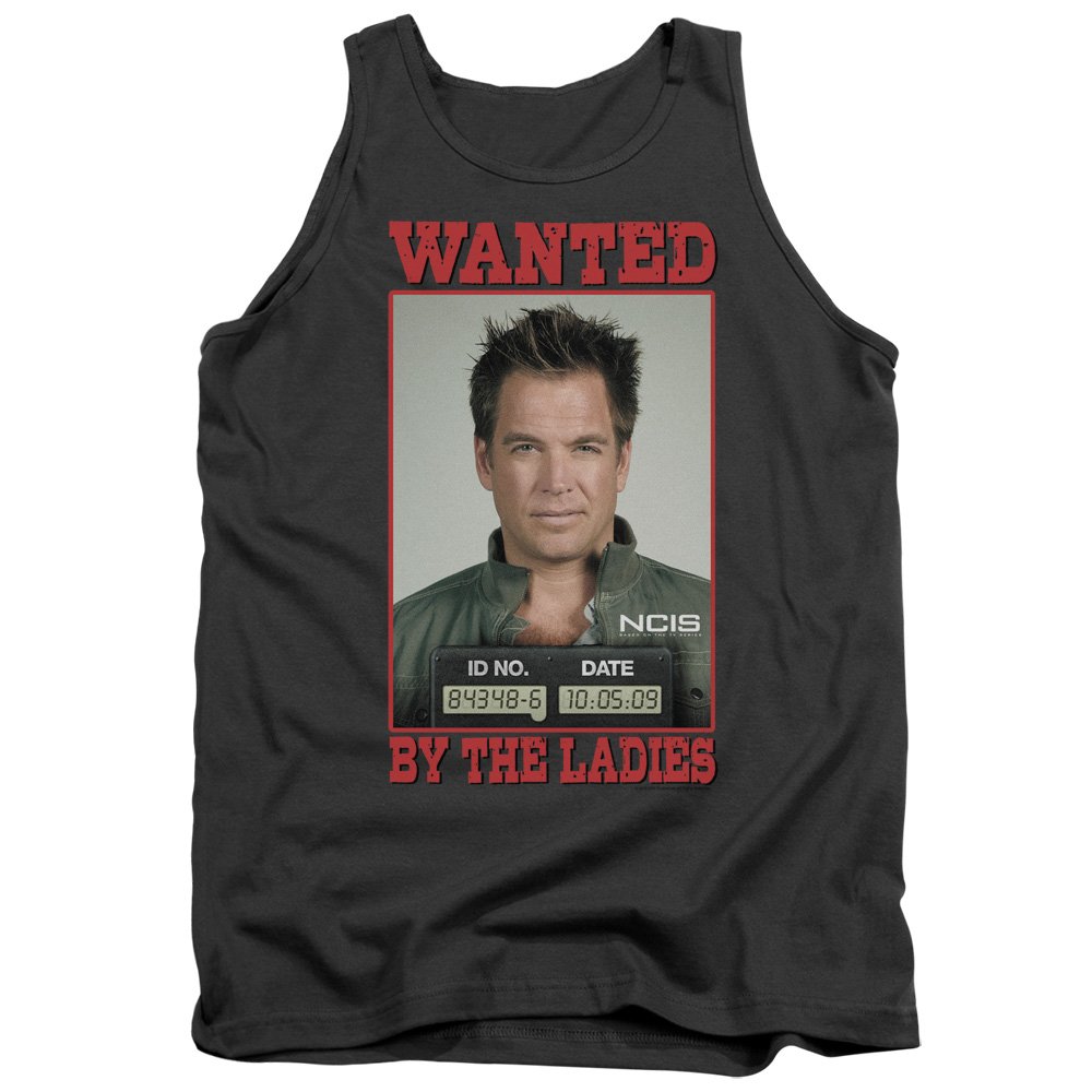 NCIS Wanted Unisex Tank Top for Men & Women - Comfortable Cotton Casual Sleeveless Shirt for Summer, Gym, Beach & Outdoor Activities