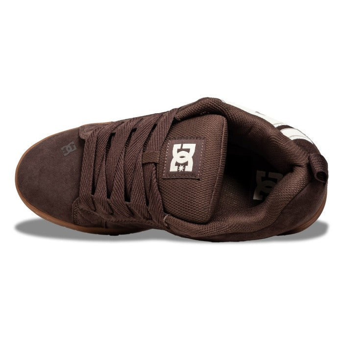 DC Court Graffik SE Skate Shoes for Men - Breathable Canvas Sneakers with Cushioned Insole (BRG) | Perfect for Skateboarding, Casual Wear & Street Fashion