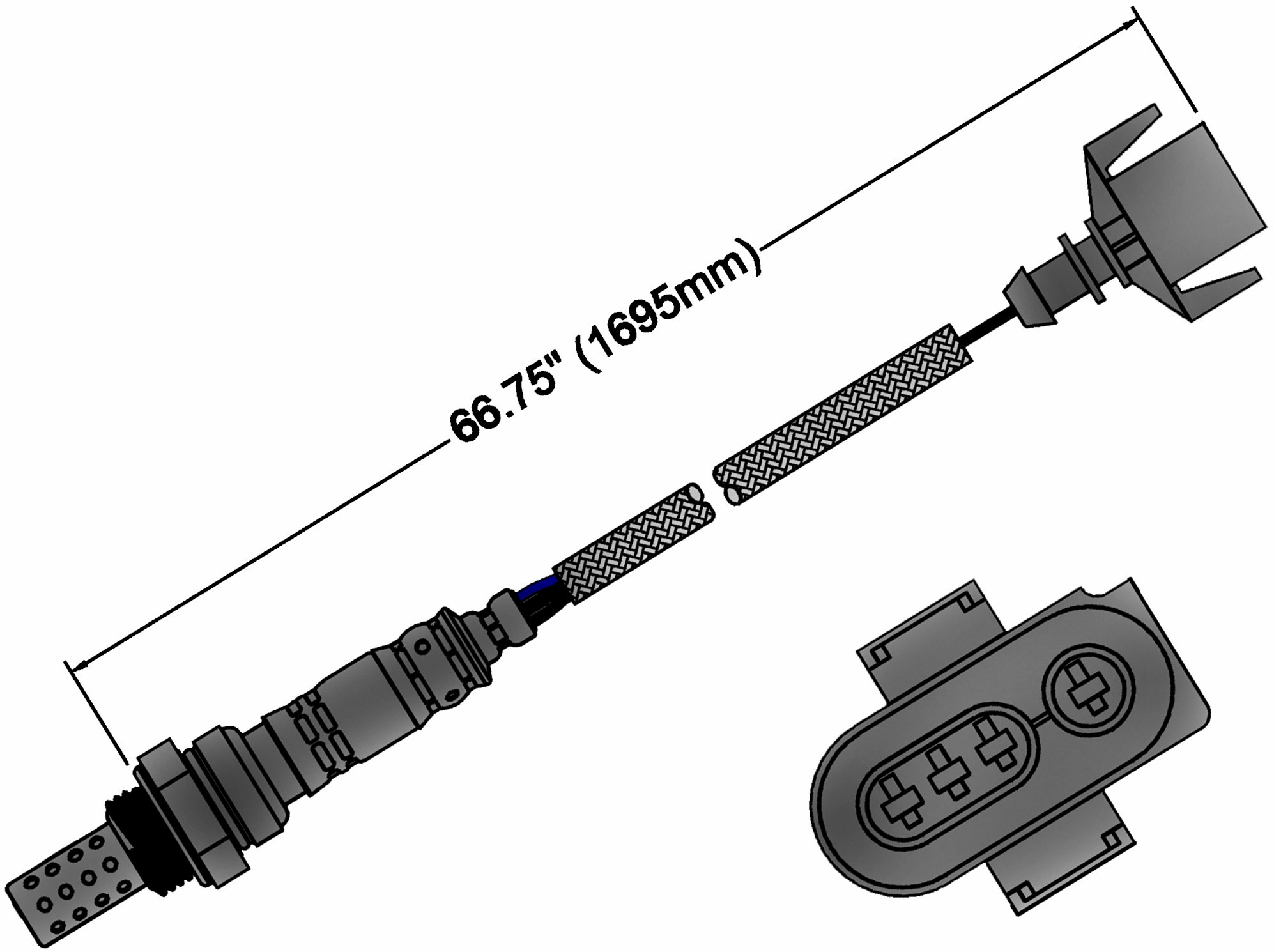 ACDelco Gold 213-1447 Heated Oxygen Sensor - High Performance O2 Sensor for GM Vehicles | Perfect for Chevy, Buick, GMC & Cadillac | Improves Fuel Efficiency & Emissions
