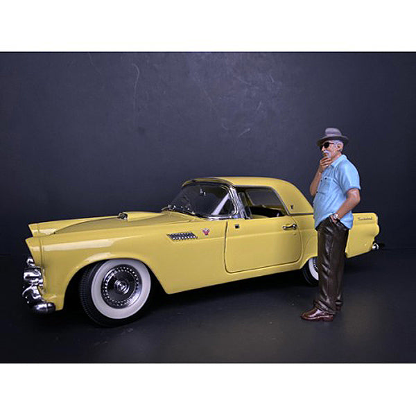 1/18 Scale Model Car Show Figurine - Realistic Weekend Car Show Scene Accessory for Diecast Collectors - Perfect for Diorama Displays, Model Car Shows & Collector Showcases