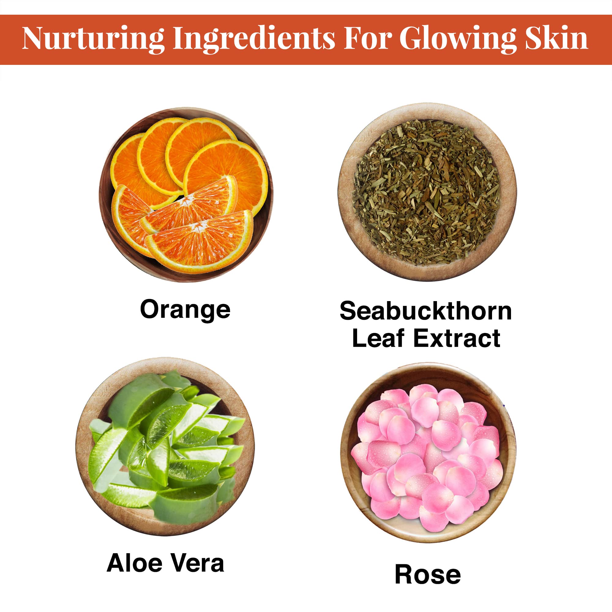 Rose & Orange Body Wash Combo - Hydrating & Refreshing for Daily Shower