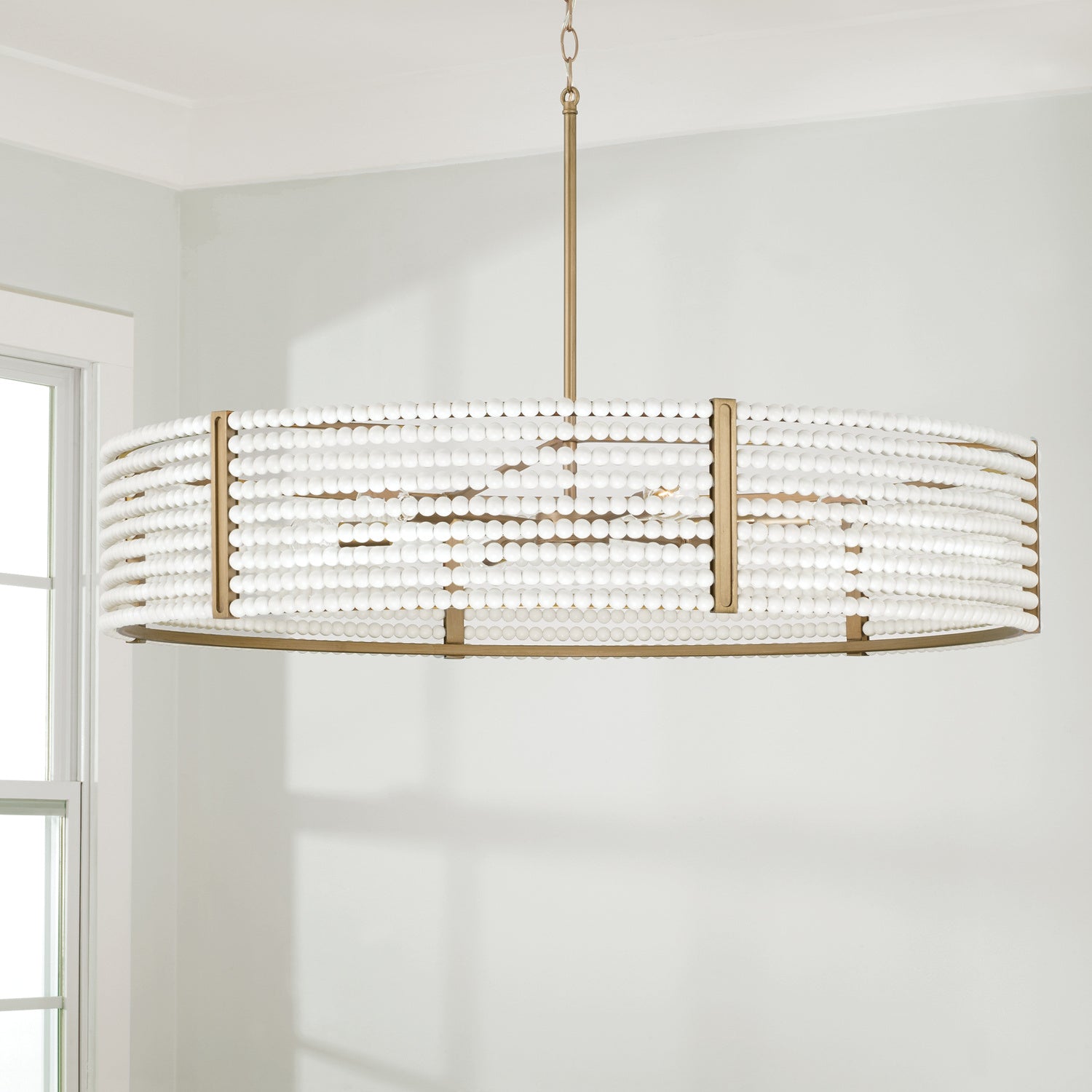 Fitz 4-Light Chandelier - Elegant Modern Ceiling Light Fixture for Dining Room, Living Room & Bedroom