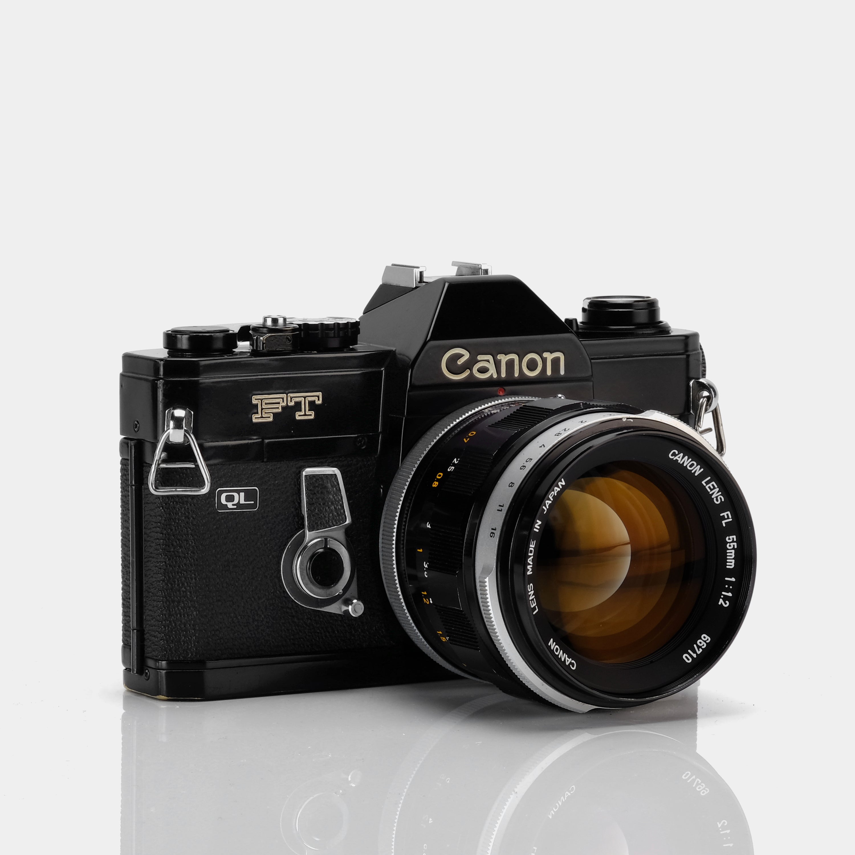 Canon FT QL Black 35mm SLR Film Camera - Vintage Classic Manual Focus Camera for Photography Enthusiasts & Collectors - Perfect for Street, Portrait & Travel Photography