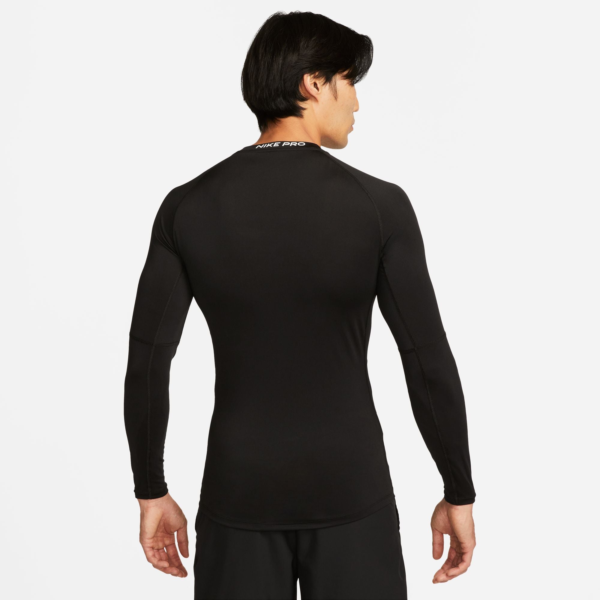 Nike Pro Dri-FIT Men's Long Sleeve Workout Shirt - Moisture Wicking, Breathable & Comfortable for Running, Gym & Training