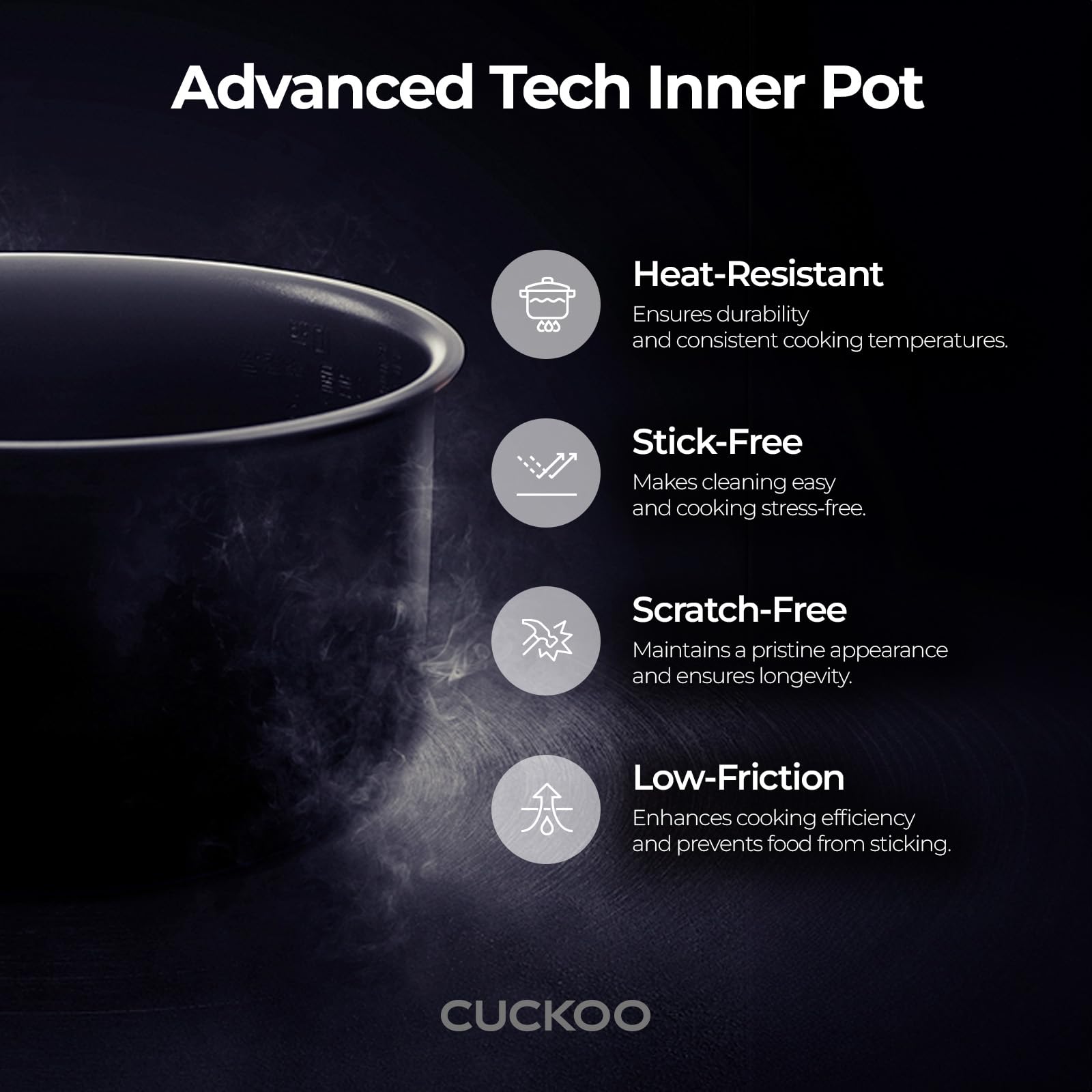 CUCKOO CR-3032 30-Cup Uncooked / 60-Cup Cooked Large Capacity Commercial Rice Cooker & Food Warmer with Nonstick Inner Pot, Switch Press (Silver/Black) - Perfect for Restaurants, Catering & Large Family Gatherings