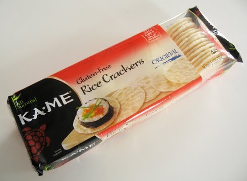 Kame All Natural Original Rice Crackers 3.5 Oz - Gluten Free Snacks, Healthy Vegan Crisps - Perfect for On-the-Go, Lunch Boxes & Party Snacking