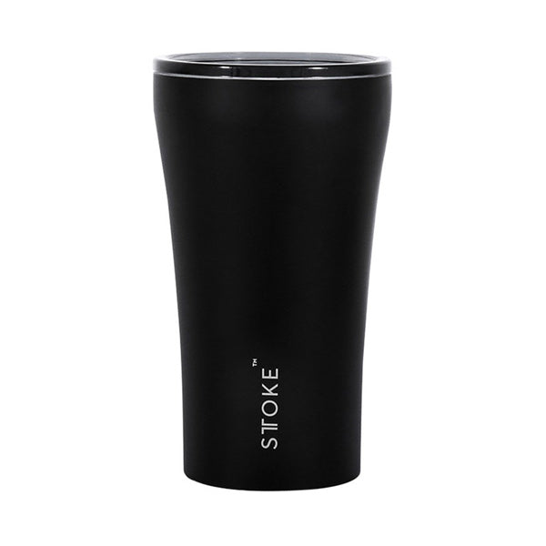 STTOKE Insulated Ceramic Travel Mug - Reusable Coffee Cup for Hot & Cold Drinks - Perfect for Commuting, Office, Camping & Outdoor Adventures