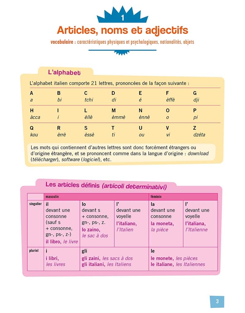 Italian Language Workbook for Beginners - Learn Italian with Exercises & Practice Activities | Perfect for Self-Study, Classroom Use & Travel Preparation