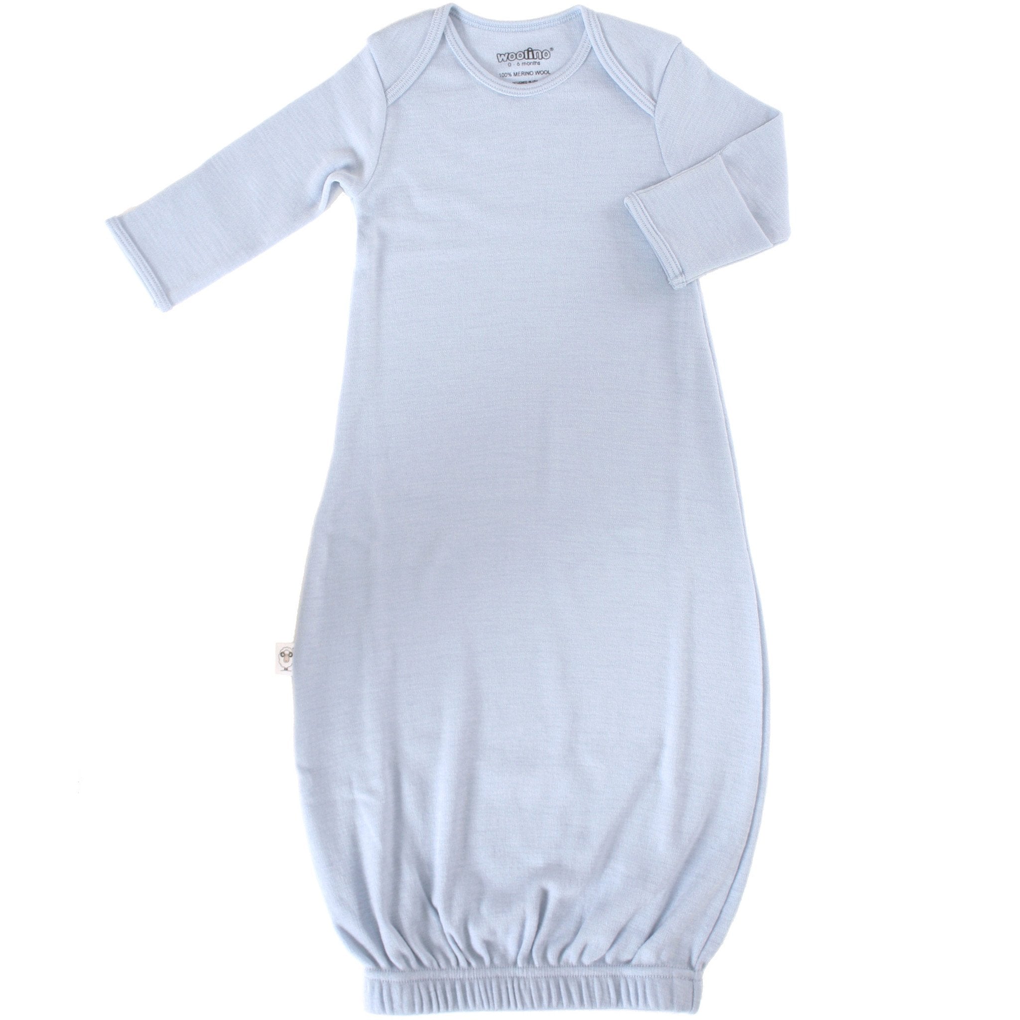 Soft Merino Wool Baby Gown for 0-6 Months | Organic & Hypoallergenic | Cozy Sleepwear for Newborns & Infants | Perfect for Nursery, Swaddling & Winter Cuddles