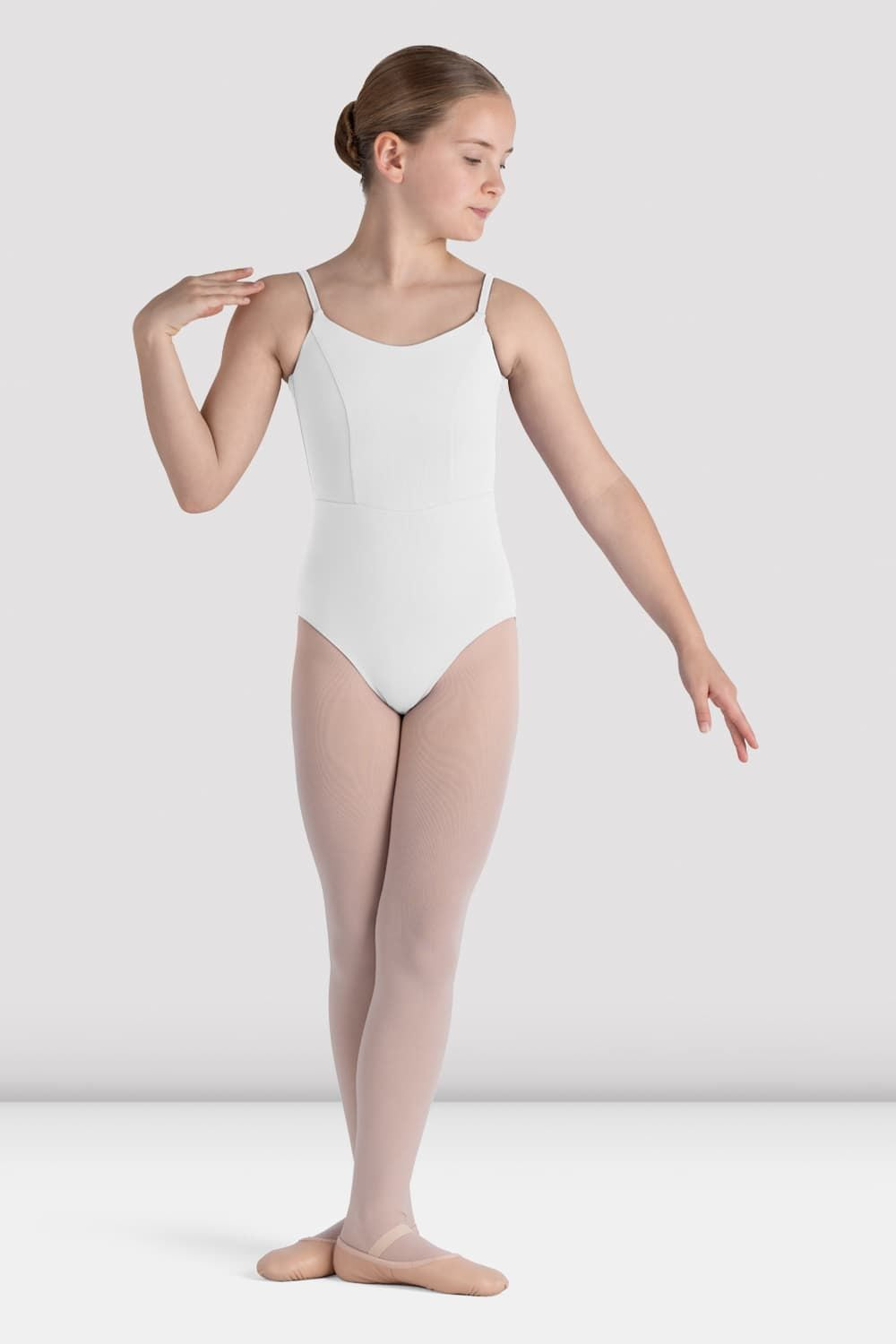 Rihanna Scoop Back Leotard for Girls - Dance, Gymnastics & Performance Wear - Comfortable Stretchy Ballet Leotard for Kids