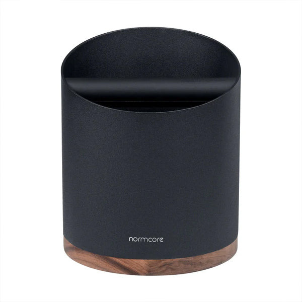Premium Espresso Knock Box - Heavy Duty Stainless Steel Coffee Grounds Bin for Baristas & Home Brewing - Perfect for Espresso Machines & Coffee Stations