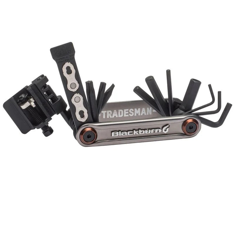 Blackburn Tradesman Multi-Tool - 12-in-1 Stainless Steel Pocket Knife with Pliers, Screwdrivers & Bottle Opener for Camping, Hiking, Survival & Everyday Carry (EDC)