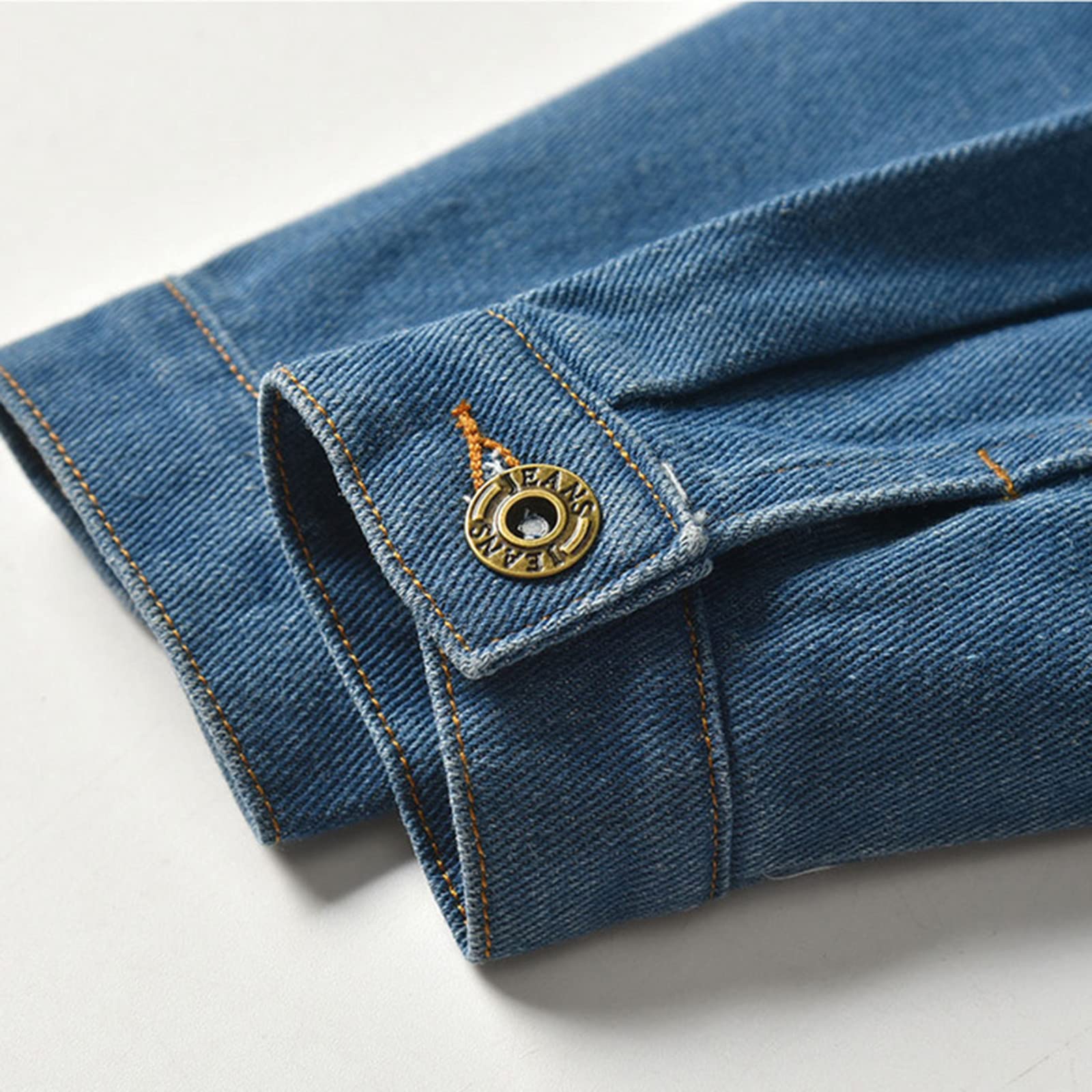 **Boys & Girls Denim Jacket for Toddlers - Stylish Baby Jean Jacket & Coat - Kids Fashion Outerwear for Playdates & Outdoor Adventures**