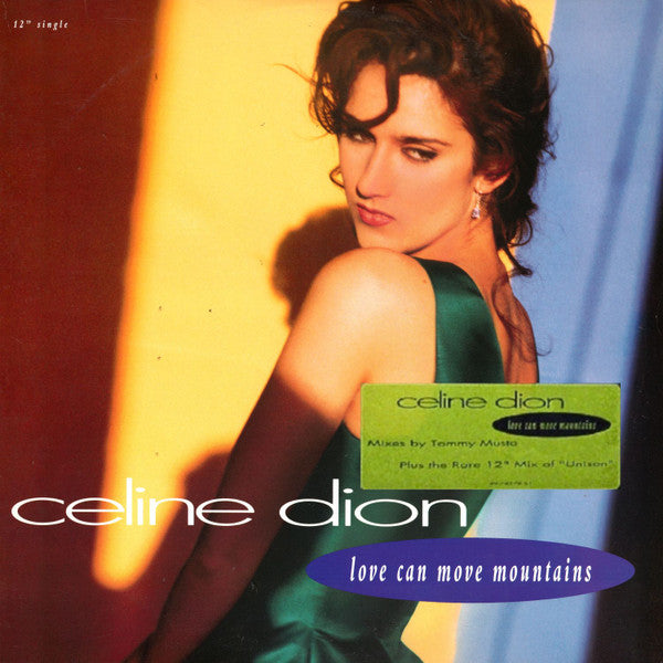 Celine Dion Love Can Move Mountains CD - Romantic Music for Weddings, Anniversaries & Special Moments