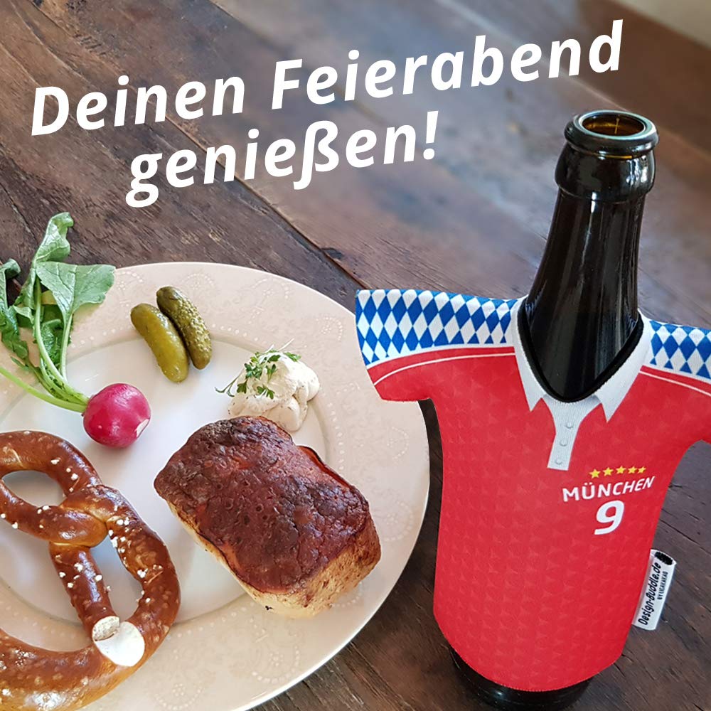 60th Birthday Gift for Men - The Jersey Cooler | Durable Bottle Cooler for Gladbach Fans | Perfect for Husband, Boyfriend, Father | Ideal for Tailgating, Sports Events & Outdoor Adventures by Ligakakao