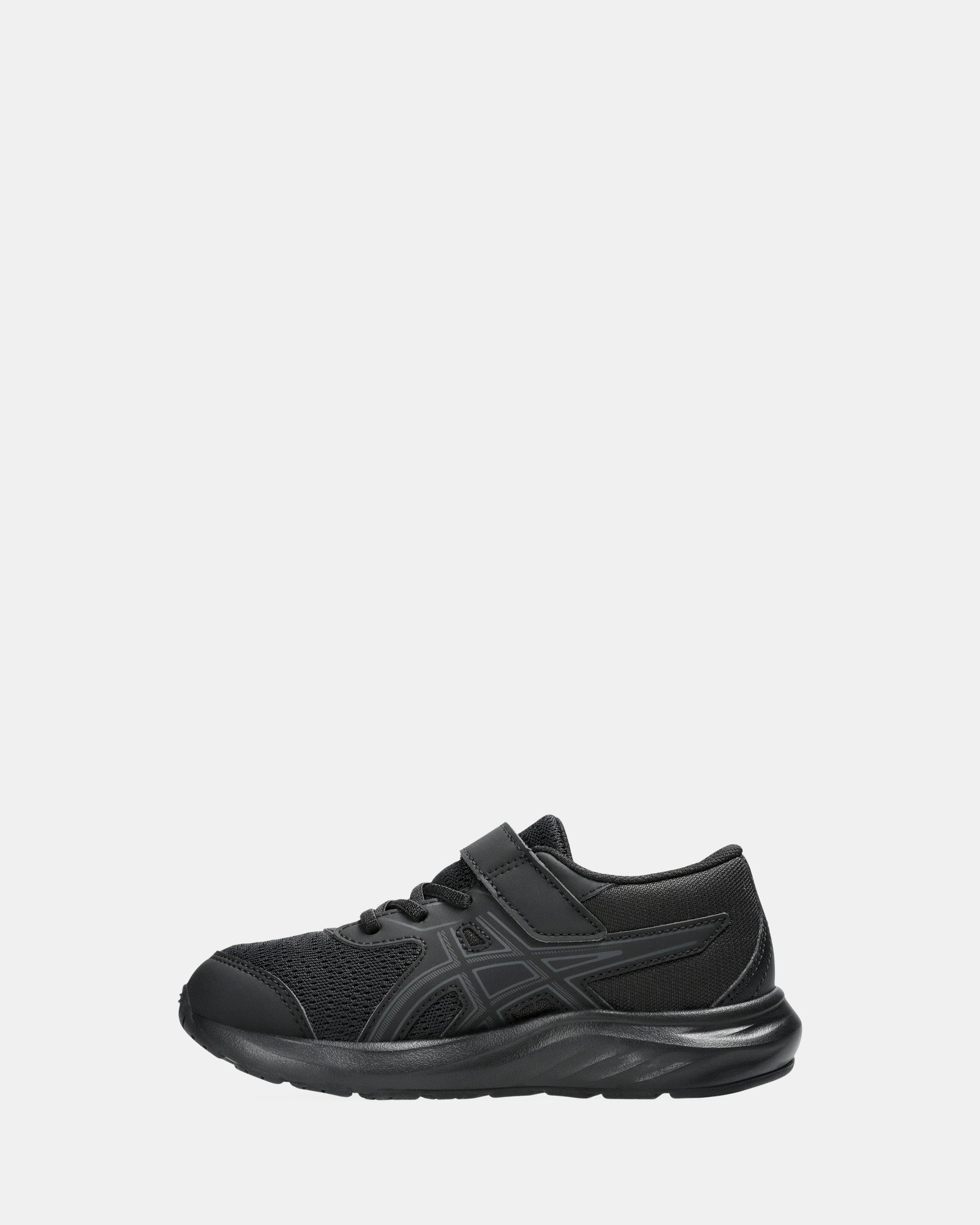 Contend 9 Black Preschool Shoes for Boys & Girls - Lightweight Sneakers for Running, Playground & Daily Wear (Graphite Grey)