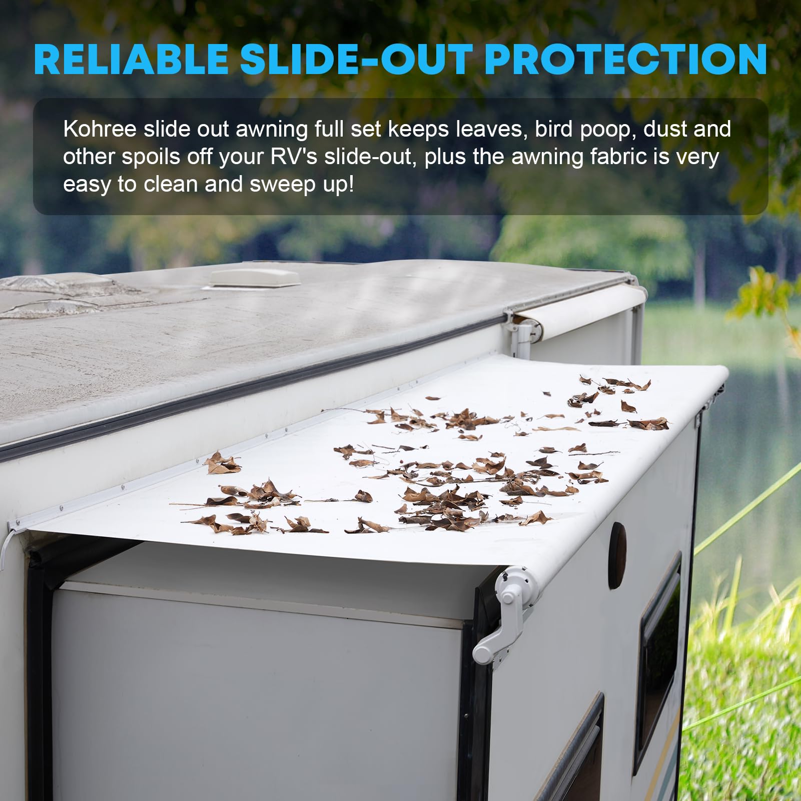 Kohree RV Slide Out Awning - 7'9