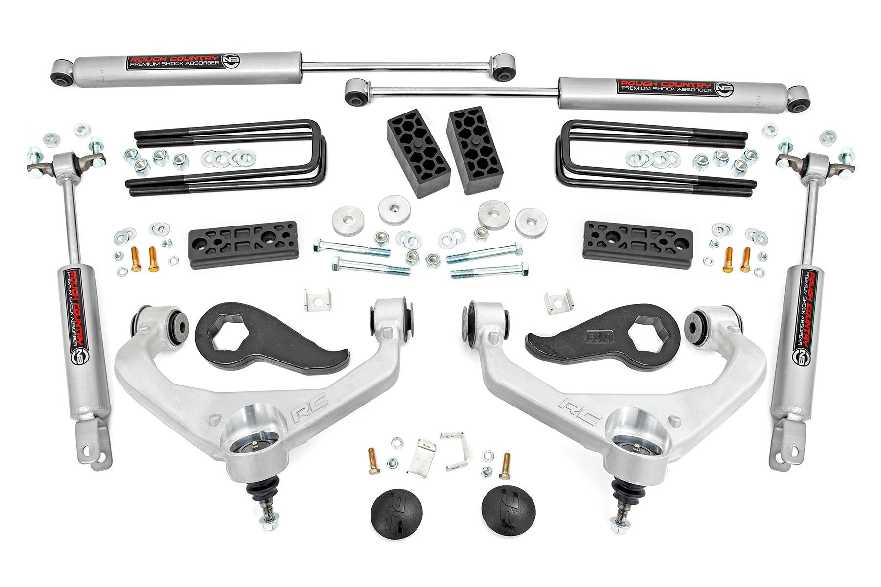 3 Inch Lift Kit for Chevy/GMC Sierra 3500 HD & Silverado 3500 HD 2WD/4WD (2020-2025) - Heavy Duty Suspension Upgrade | Off-Road & Towing Performance Enhancement