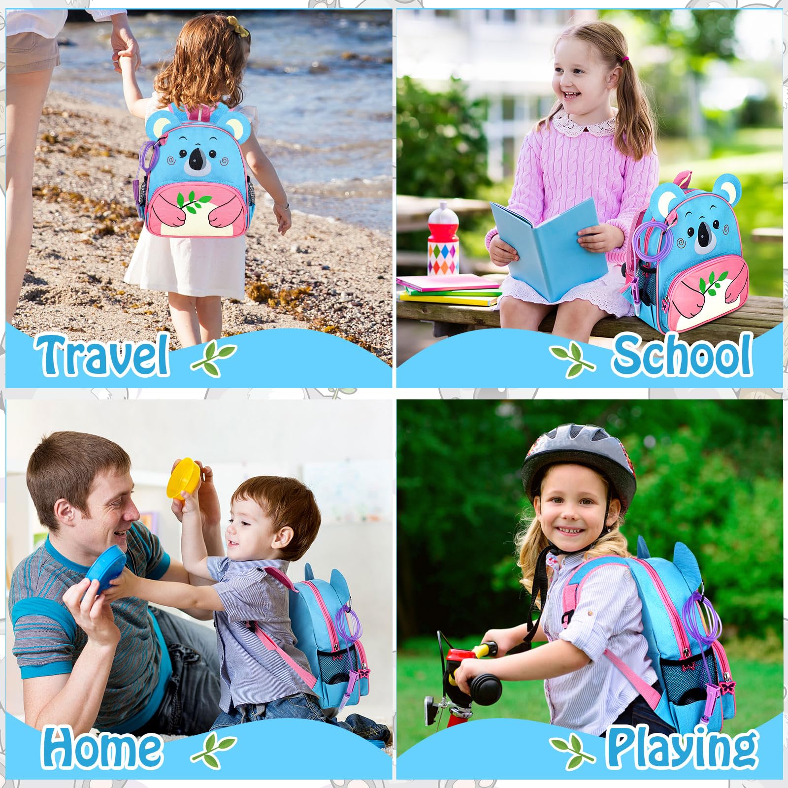 G Tube Backpack for Enteral Feeding Pump - Koala Bag for Active Lifestyles