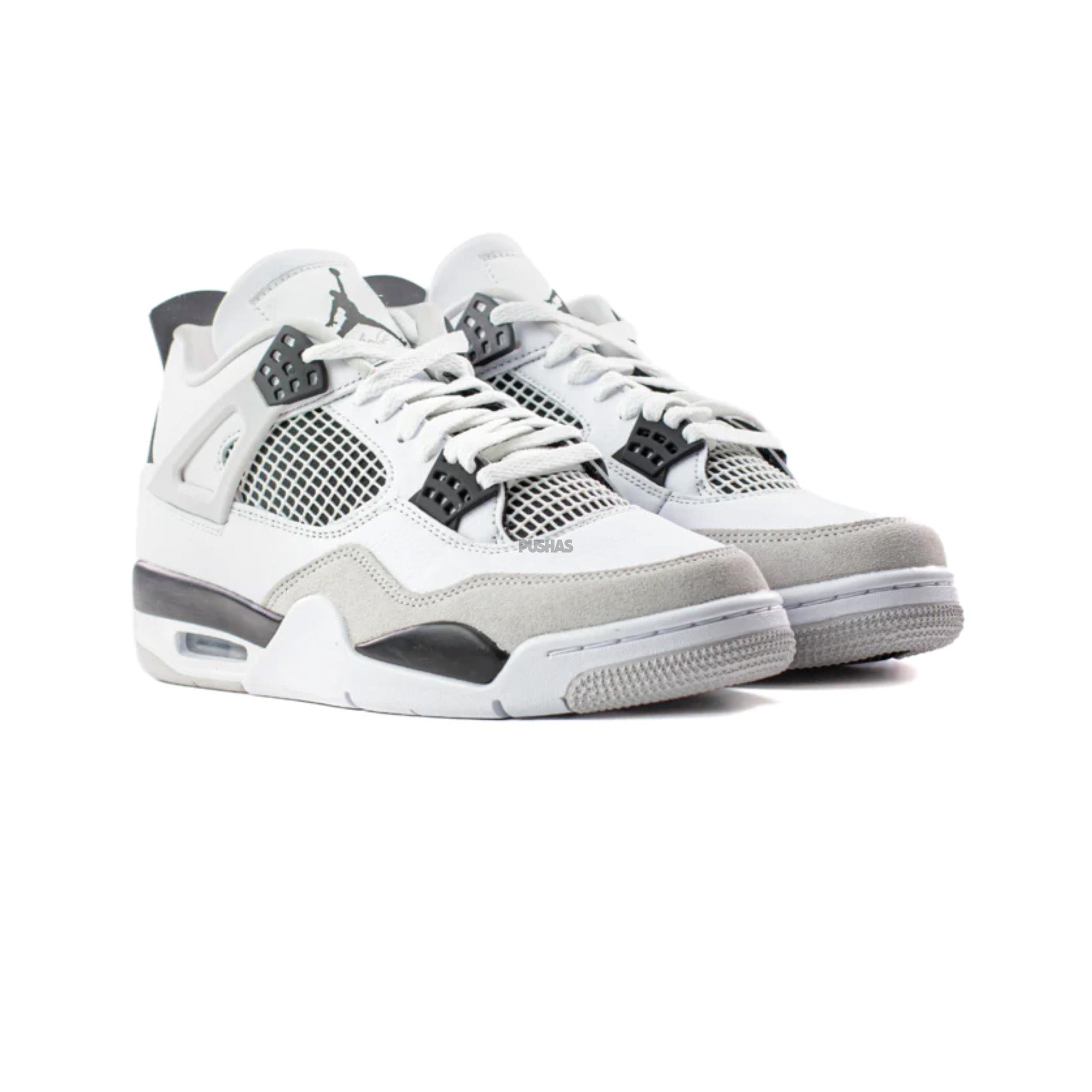 Air Jordan 4 Retro 'Military Black' 2022 - Men's Basketball Shoes for Casual Wear & Street Style | Authentic Nike Sneakers for Sports & Fashion