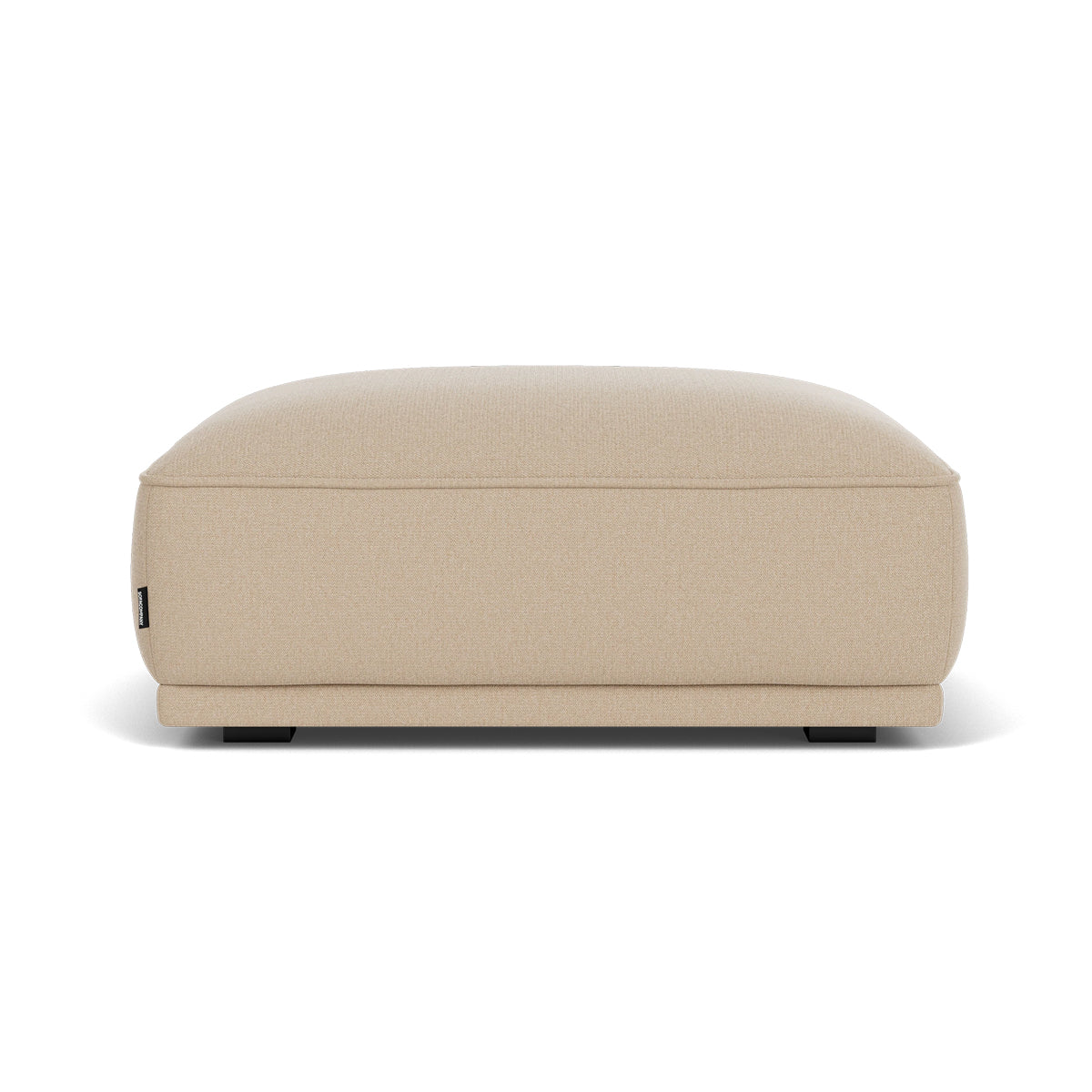 Leonora Fabric Storage Ottoman with Tufted Top - Stylish Footrest, Coffee Table & Extra Seating for Living Room, Bedroom & Dorm