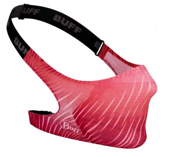 BUFF Filter Mask - Stylish Flash Pink Face Mask for Outdoor Sports, Running & Cycling - Breathable & Comfortable UV Protection for Active Lifestyles