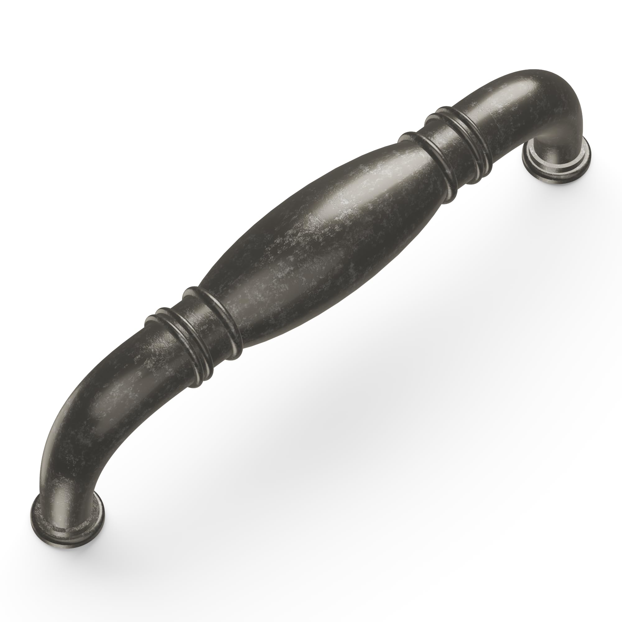 Luxury Black Nickel Cabinet Handles - 8 Inch Hole Center for Kitchen & Dresser Drawers