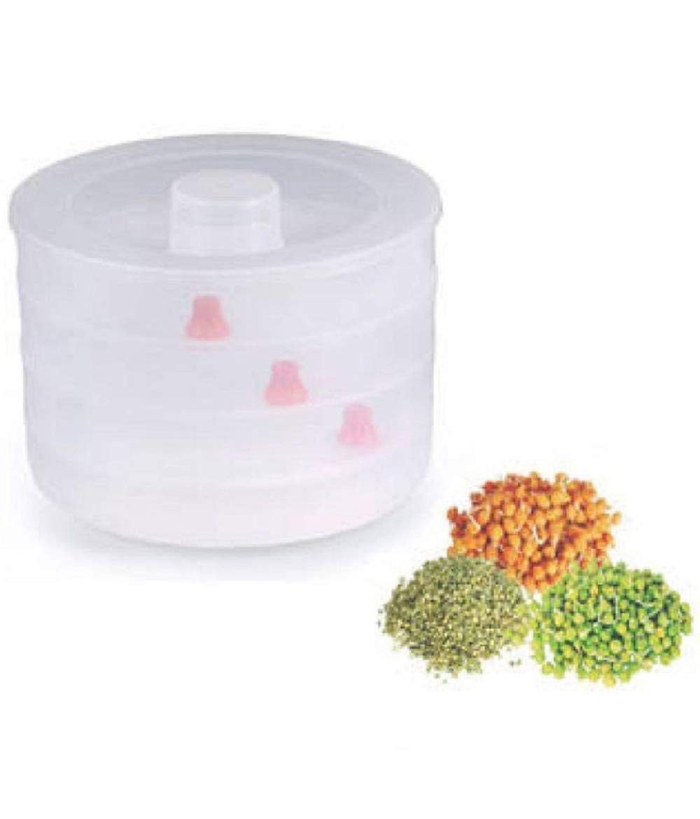 NMZ ABS Plastic Sprout Maker Container - 1 Piece, Multicolor | Organic Seed Sprouter for Home Gardening, Kitchen Use