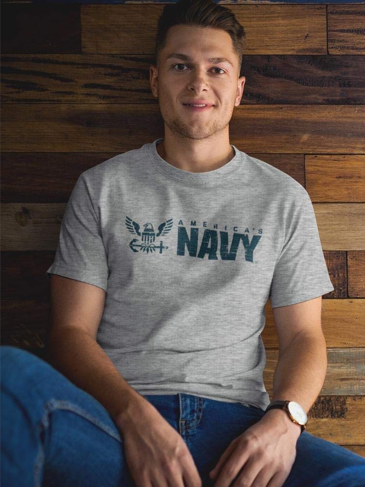 US Navy Men's T-Shirt - Premium Cotton Military Style Tee for Veterans & Patriotic Fashion | Perfect for Everyday Wear, Military Appreciation Events & Casual Outfits