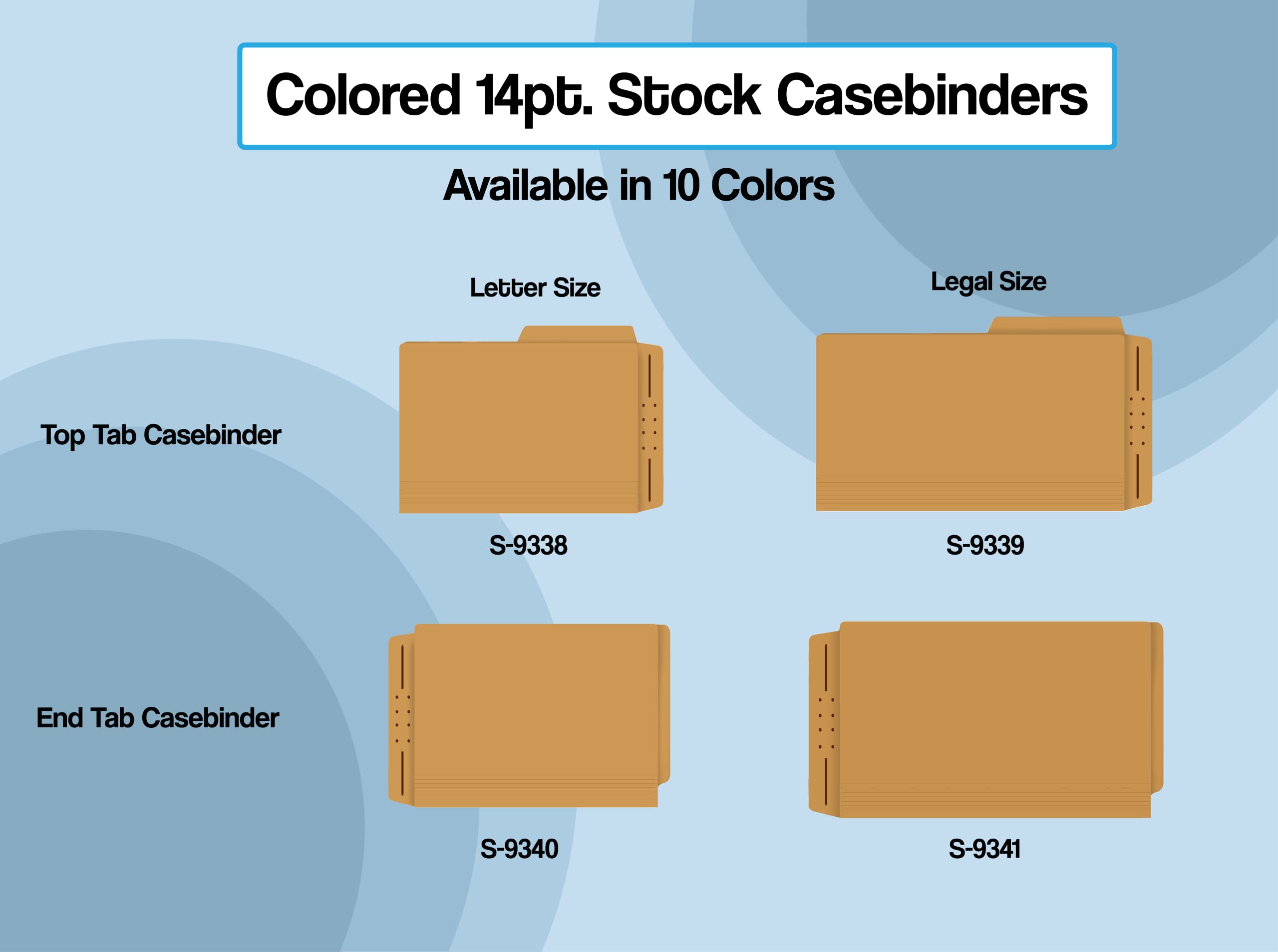 Goldenrod Legal File Folders - 2