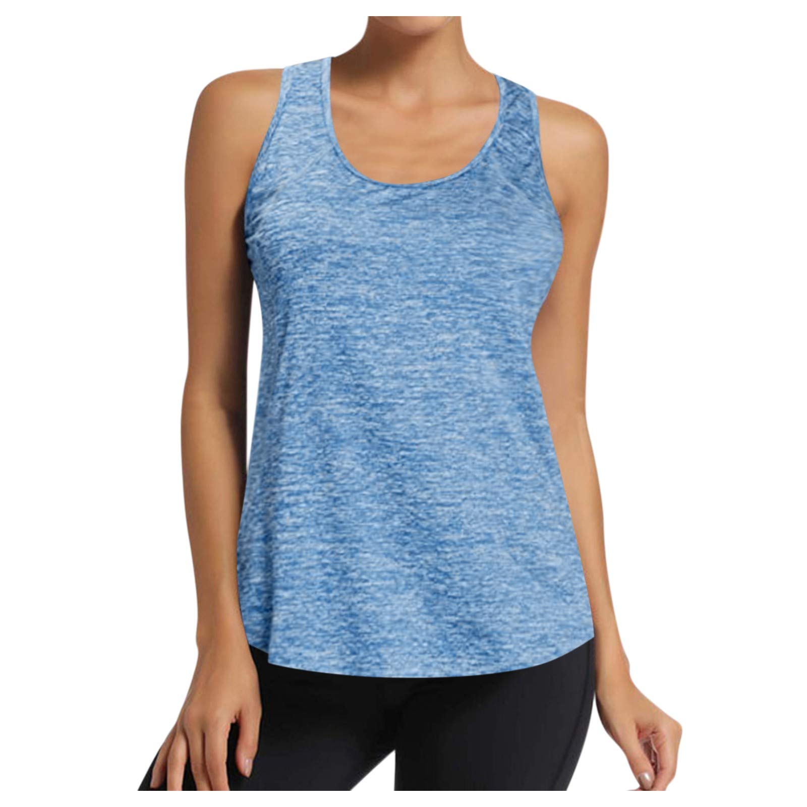 Women's Workout Tops - Breathable Mesh Athletic Sports Running Tank & Yoga Training Shirts for Women | Gym, Running, Yoga & Fitness Activities