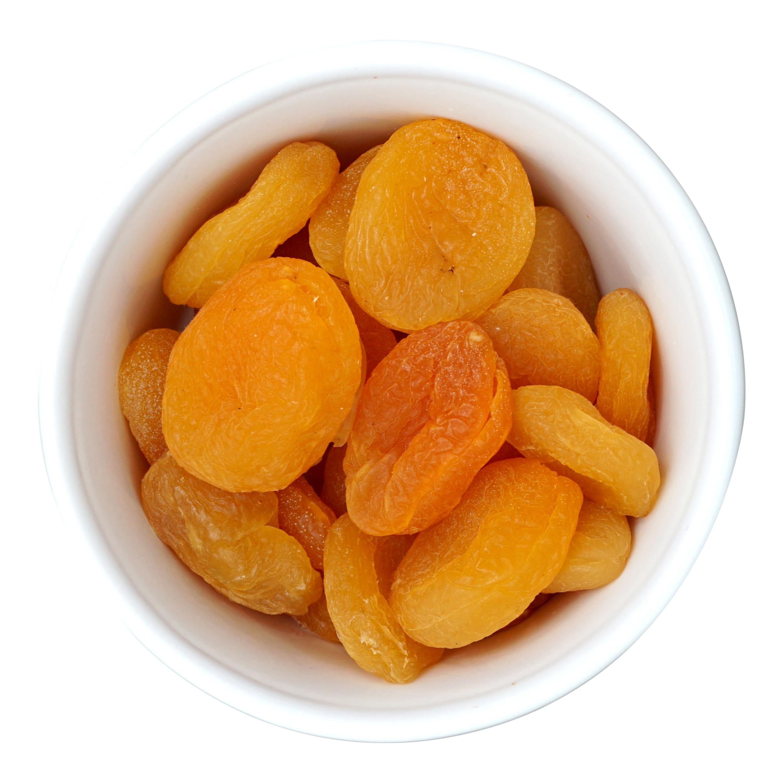 Organic Dried Apricots 2lb Bag - No Sugar Added, Non-GMO, Unsulfured - Healthy Snack for Hiking, Baking & Gift Baskets - The Hampton Popcorn & Candy Company