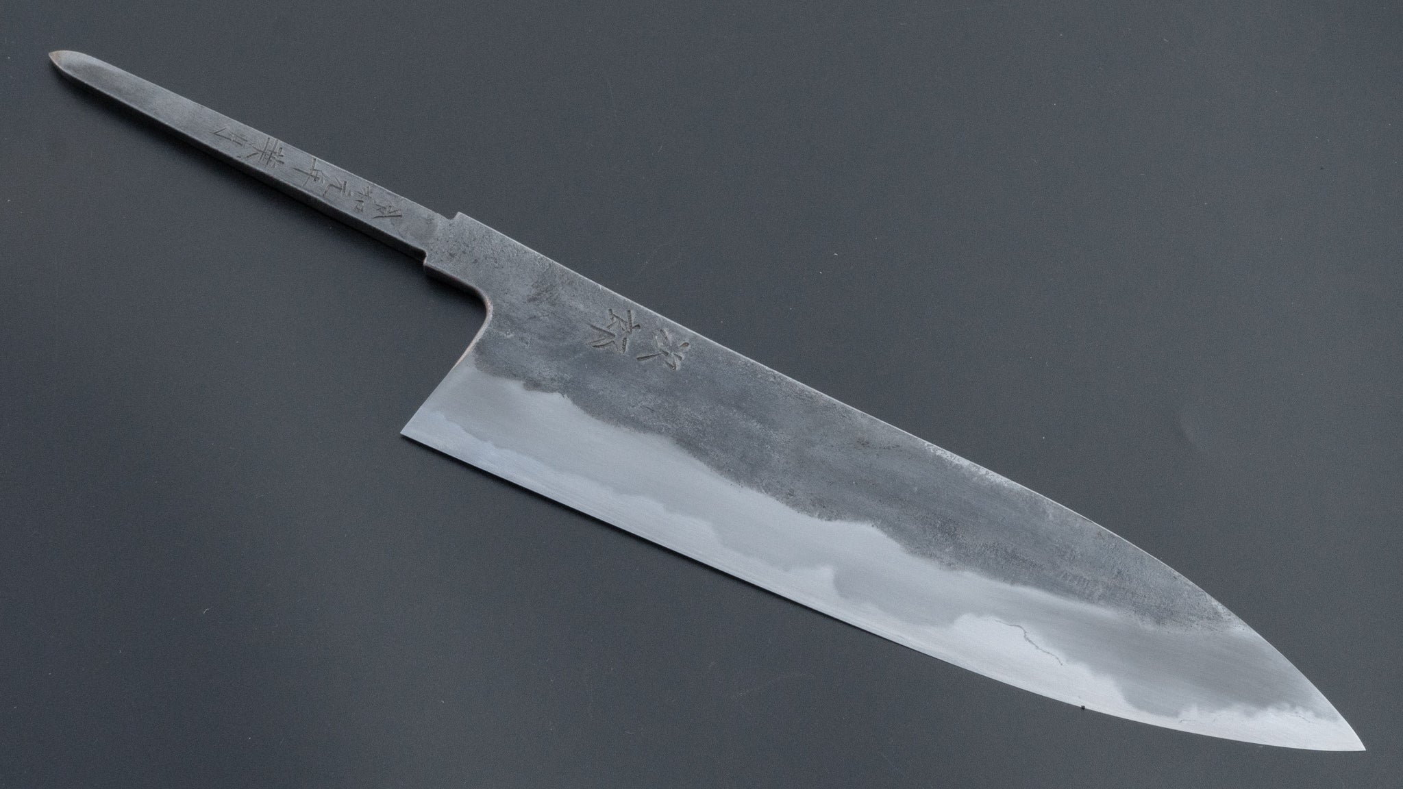 Premium Jiro Tsuchime Wa Gyuto 210mm Japanese Chef Knife - No Handle (#015) for Professional Chefs & Home Cooking Enthusiasts