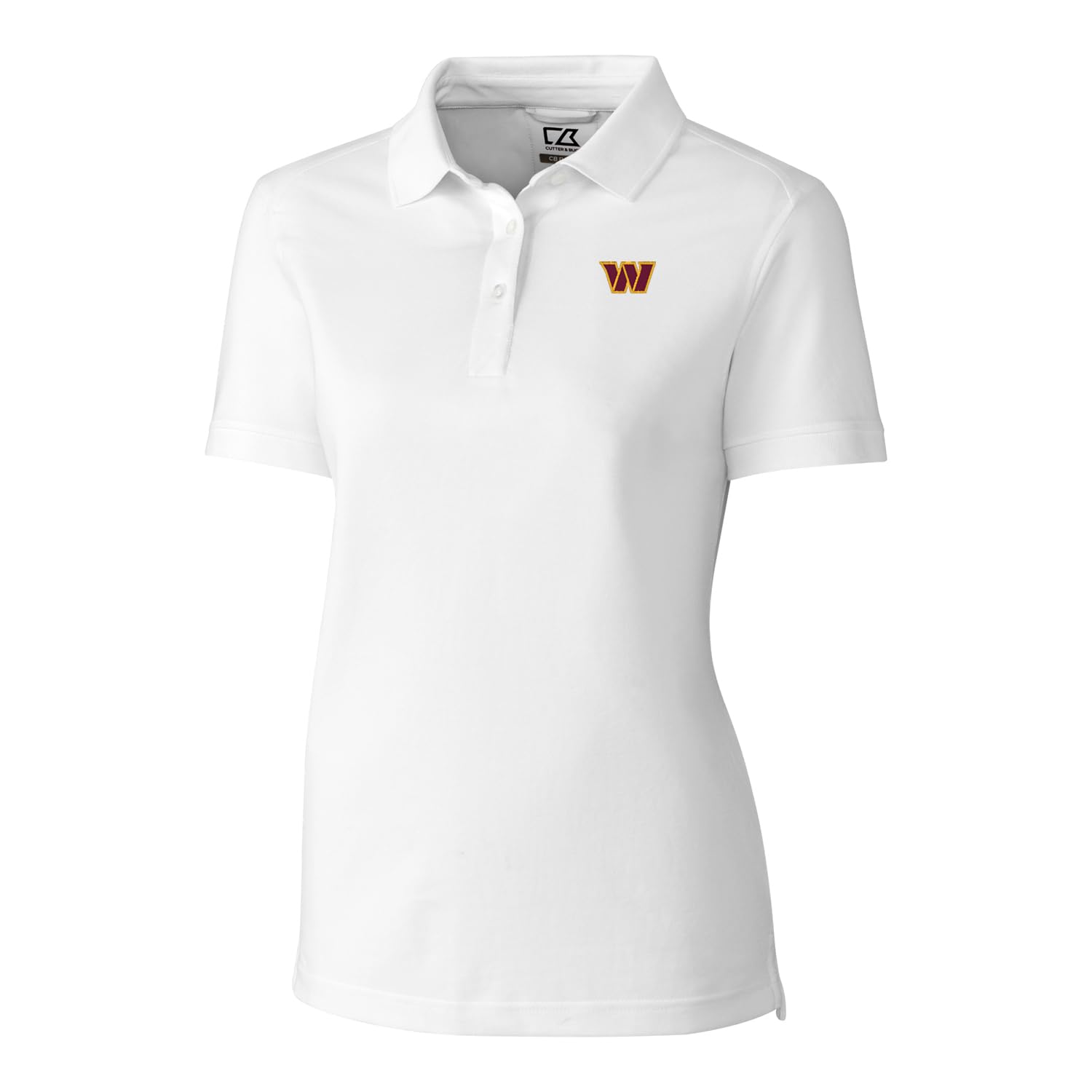 Cutter & Buck Women's NFL Advantage Drytec Tri-Blend Pique Polo Shirt - Moisture-Wicking, Breathable & Comfortable for Football Games, Tailgating & Casual Wear