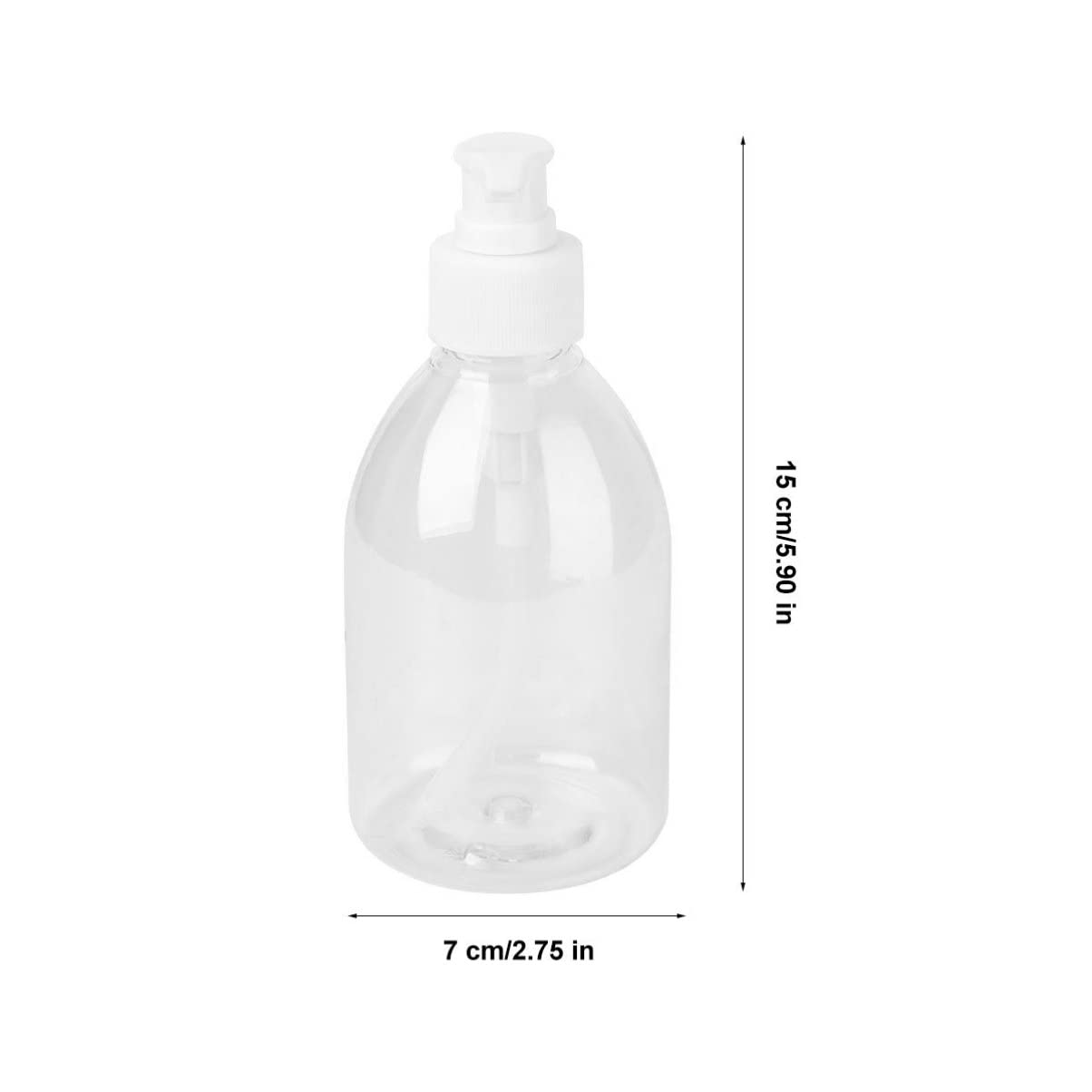 FRCOLOR 8-Pack Refillable Foaming Soap Dispenser Bottles - Plastic Pump Bottles for Hand Soap, Shampoo, Body Wash & Cleaning Spray - Perfect for Kitchen, Bathroom & Home Organization