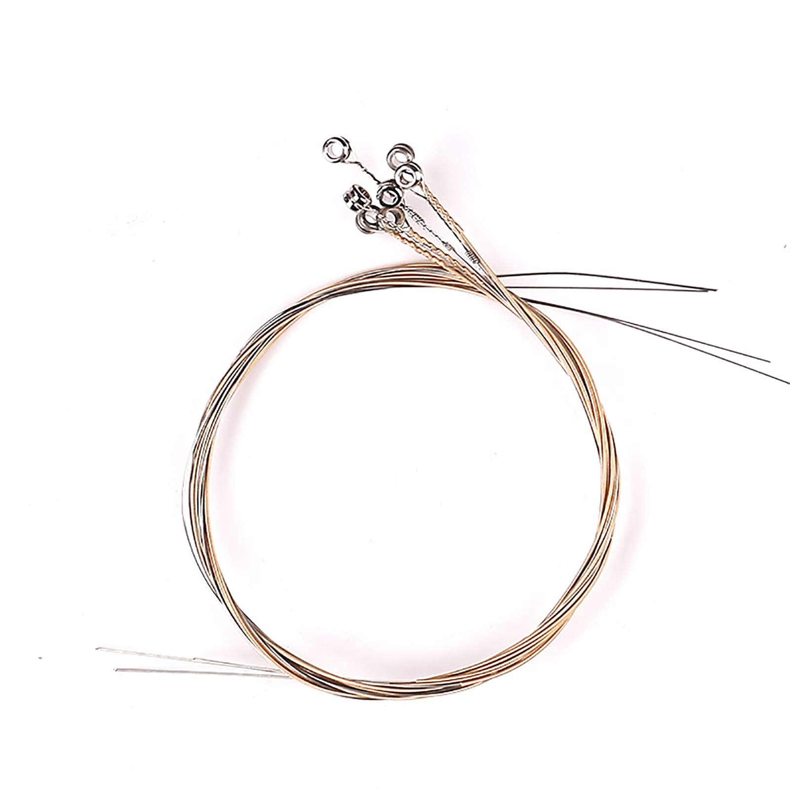 24 Strings Lyre Harp Replacement Strings - Metal, Brighter & More Durable for Celtic, Folk & Medieval Music Performance