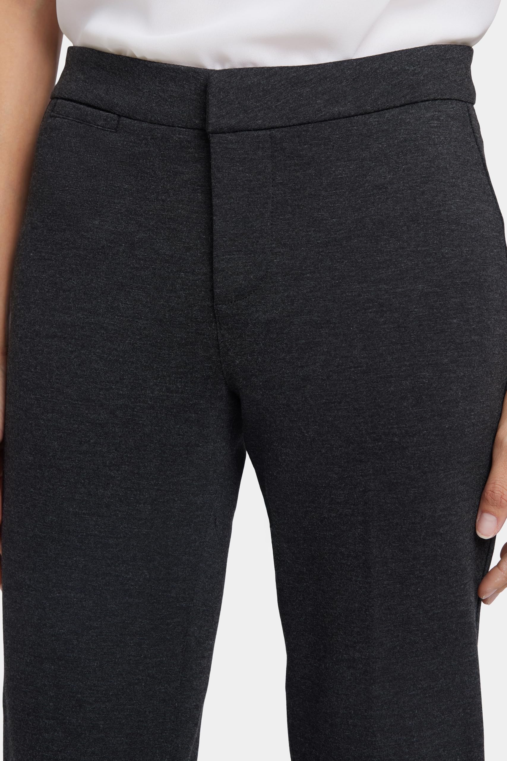 NYDJ Women's Slim Ponte Knit Pants - Comfortable Office Work Trousers for Professional Women | Perfect for Business Casual, Workwear & Everyday Wear