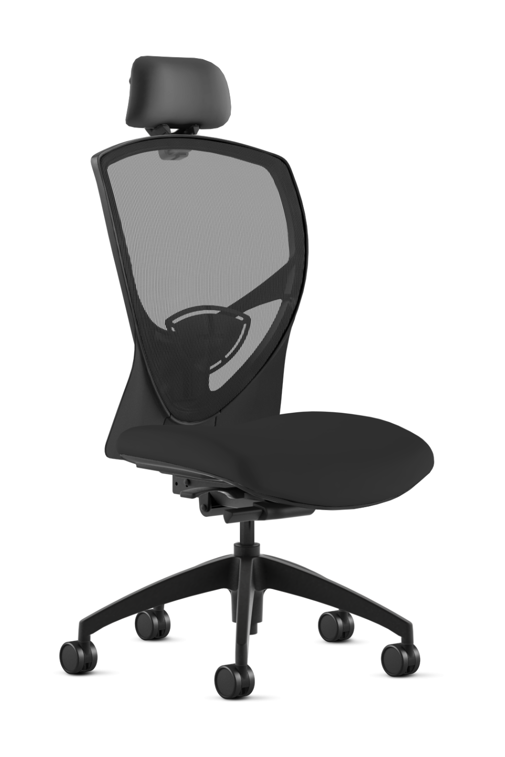9 to 5 Theory 2180 High Back Ergonomic Office Chair with Adjustable Headrest & Seat Slider - Comfortable Task Chair for Long Hours Computer Work, Home Office & Gaming Setup