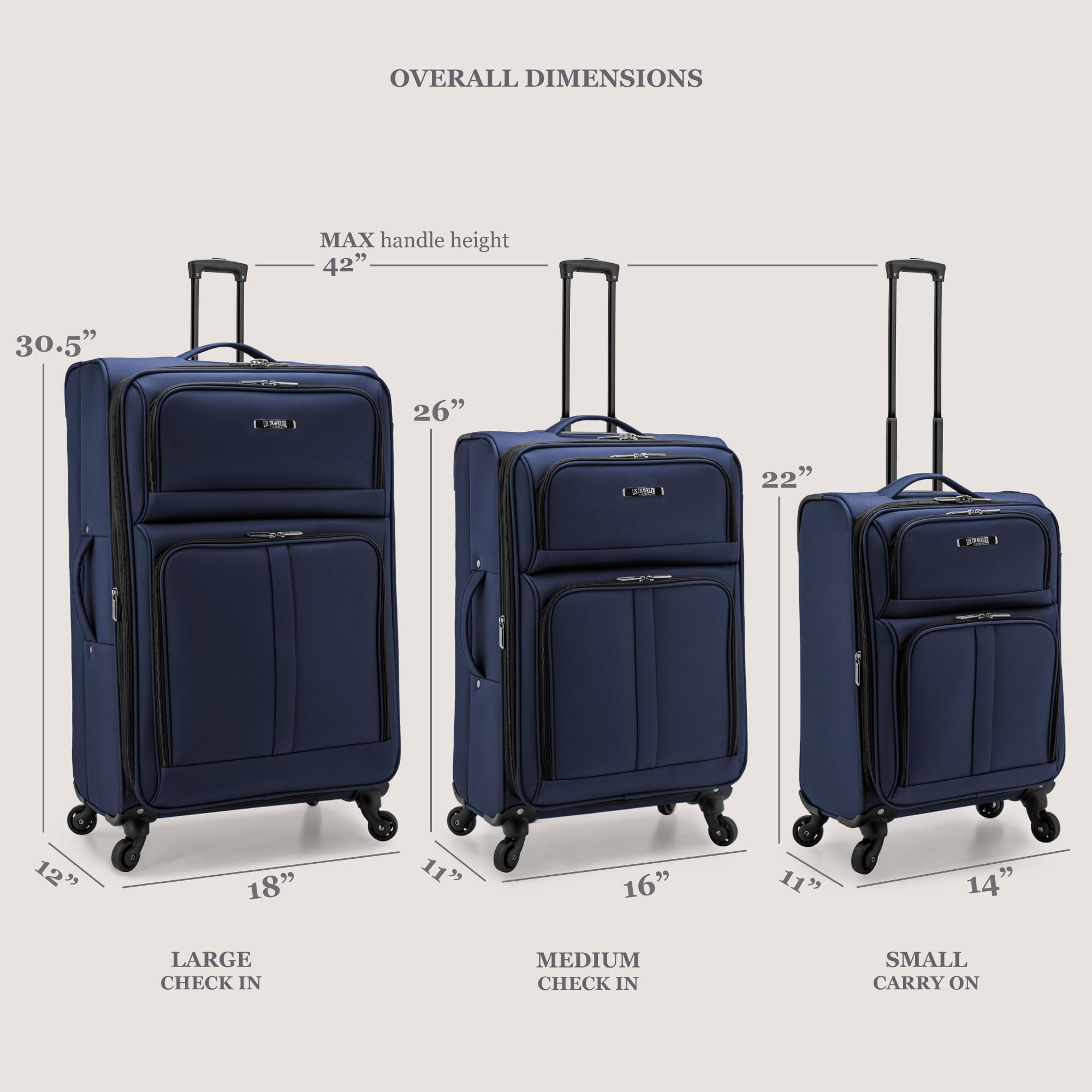 Anzio Softside Expandable Spinner Luggage 26-Inch Checked-Medium Burgundy - Lightweight Durable Suitcase for US Travelers | Perfect for Business Trips & Family Vacations