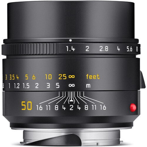 Leica Summilux M 50mm f/1.4 ASPH. Lens - Premium Fast Aperture Prime Lens for Leica M Mount Cameras - Perfect for Portrait, Low Light & Street Photography
