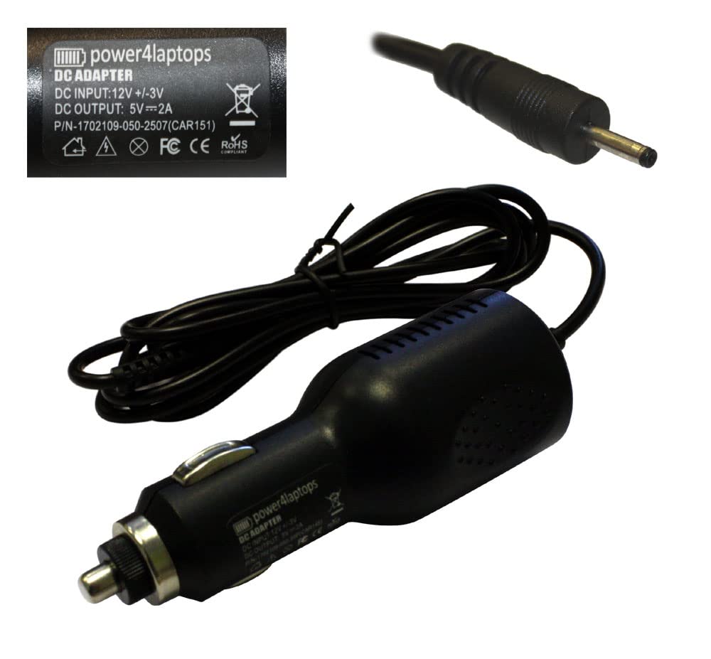 Universal DC Adapter Tablet Car Charger for Storage Options 53715 - Fast Charging Power Supply for Tablets & Mobile Devices on Road Trips & Commutes