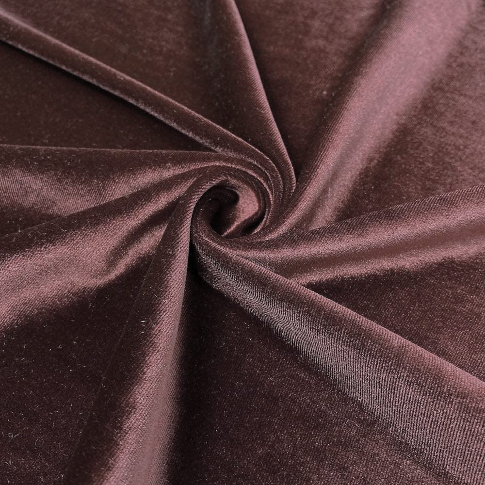 10 Pack Velvet Table Runners 12x108 Inches - Elegant Wedding Banquet Decor in Coffee Brown | Perfect for Reception Tables, Buffet Displays & Special Event Centerpieces