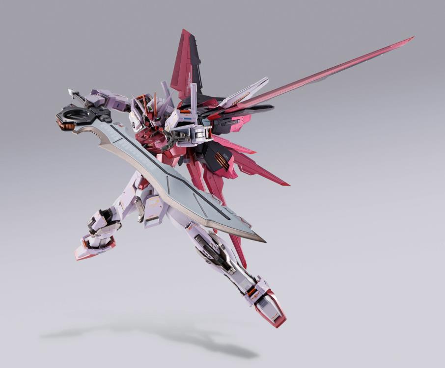 Bandai Metal Build Gundam Seed Strike Rouge Gundam with Grand Slam Sword - Premium Collectible Action Figure for Anime Fans & Model Builders | Perfect for Display, Gifts & Anime Collections