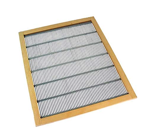 Bee Company 8 Frame Wooden Queen Excluder - Essential Beekeeping Equipment for Hive Management | Perfect for Honey Production & Colony Control