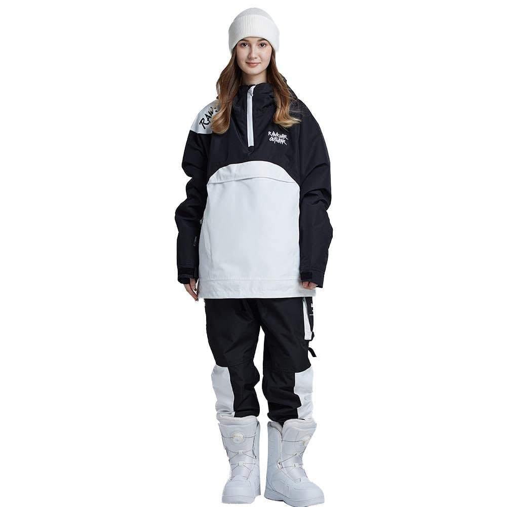 RIUIYELE Women's Ski Suit - Waterproof Insulated Snowboarding Jacket & Pants Set for Outdoor Winter Sports | Perfect for Skiing, Snowboarding & Cold Weather Adventures