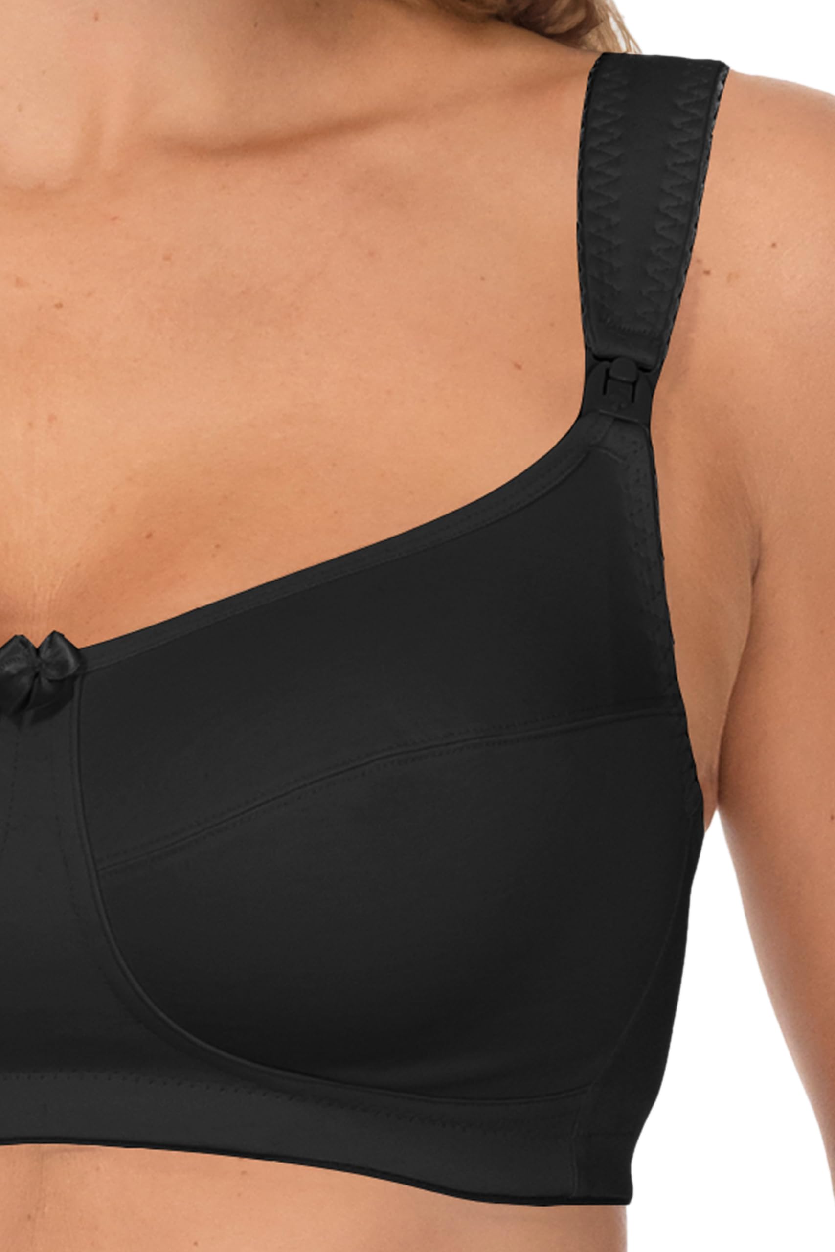 Rosme Women's Wireless Nursing Bra - Unpadded Cotton Comfort for Maternity & Breastfeeding - Perfect for Daily Wear, Sleep & Postpartum Recovery