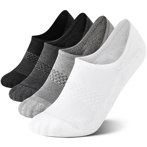 Black+white+dark Grey+light Grey (4 Pairs)